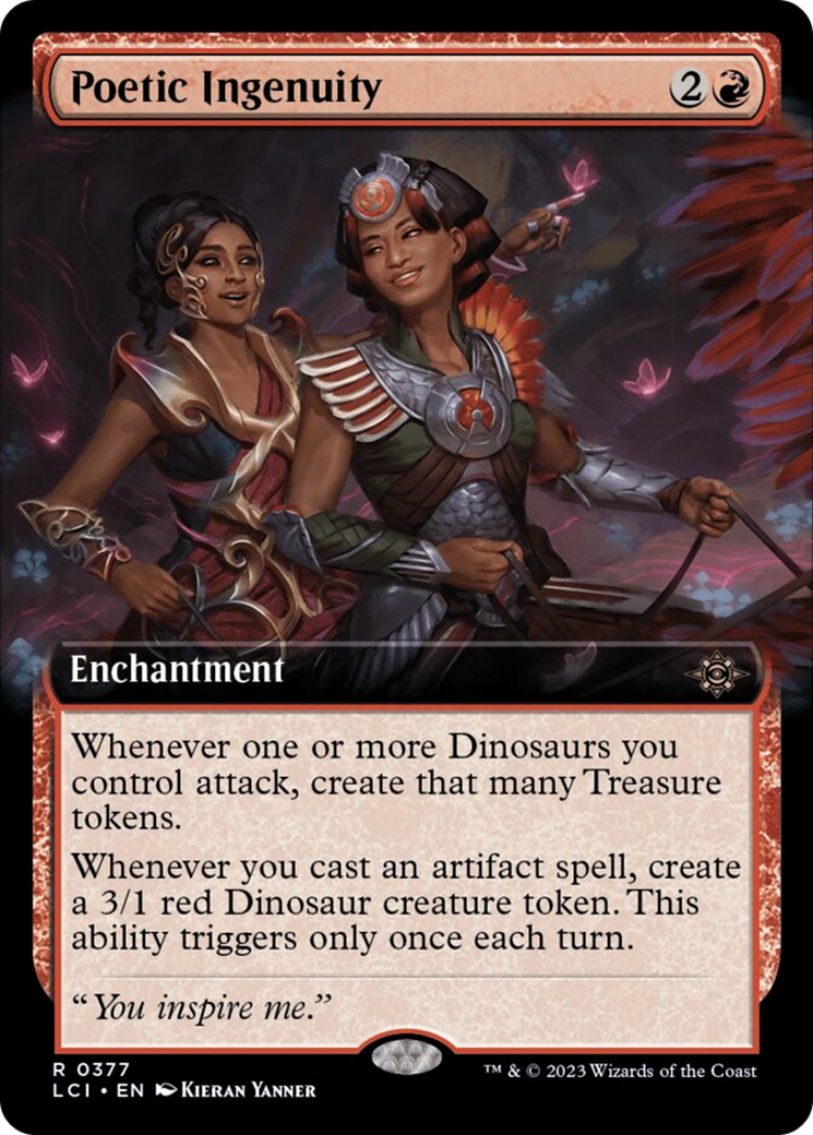 Poetic Ingenuity (Extended Art) [The Lost Caverns of Ixalan] | Devastation Store