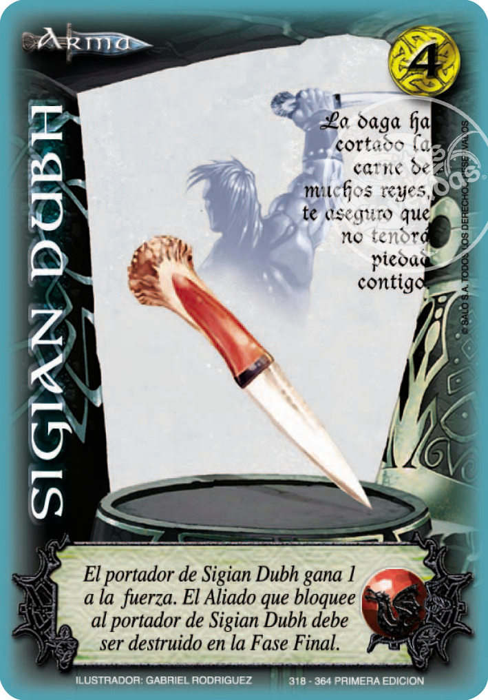 Sigian Dubh, Leyendas - Devastation Store | Devastation Store