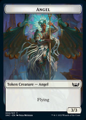 Ogre Warrior // Angel Double-sided Token [Streets of New Capenna Tokens] | Devastation Store