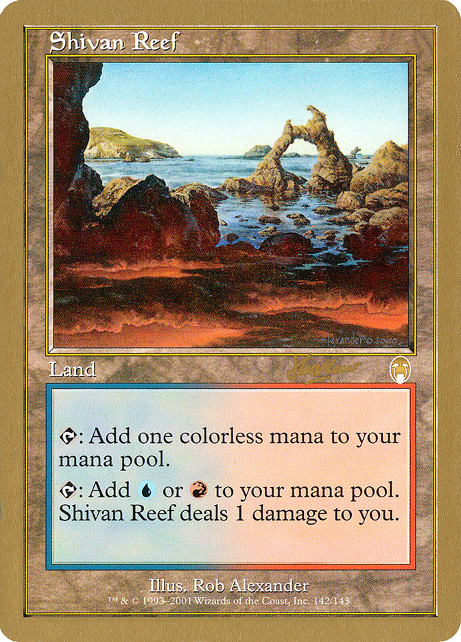 Shivan Reef (Sim Han How) [World Championship Decks 2002] | Devastation Store