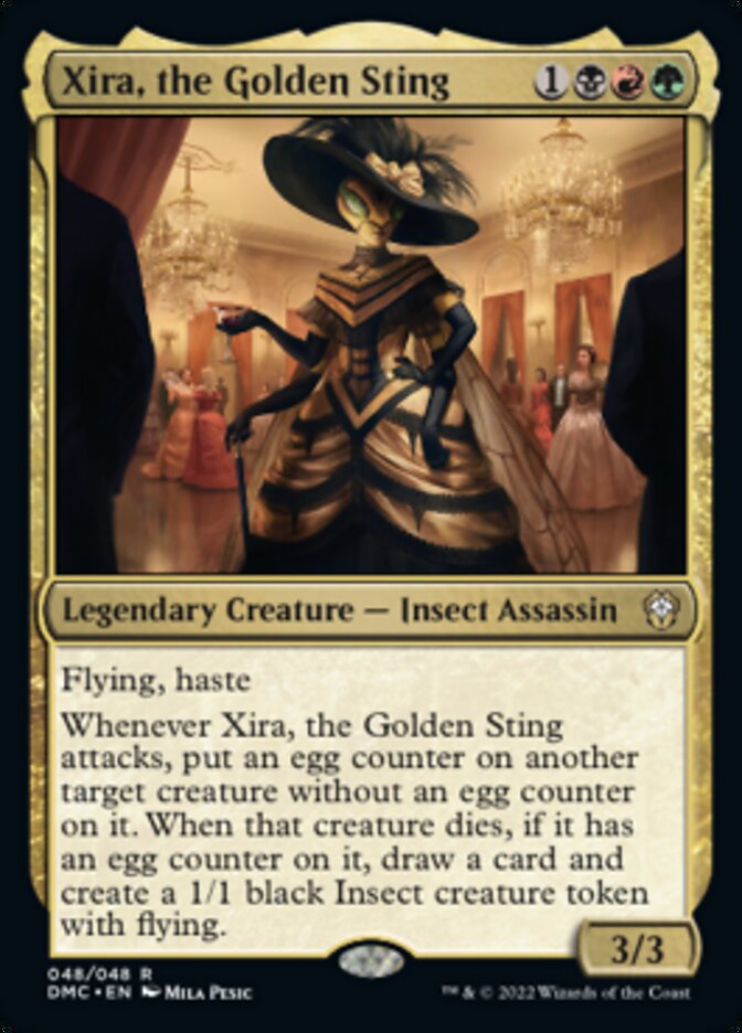Xira, the Golden Sting [Dominaria United Commander] | Devastation Store