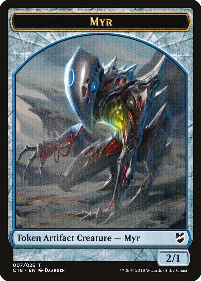 Myr (007/026) [Commander 2018 Tokens] | Devastation Store