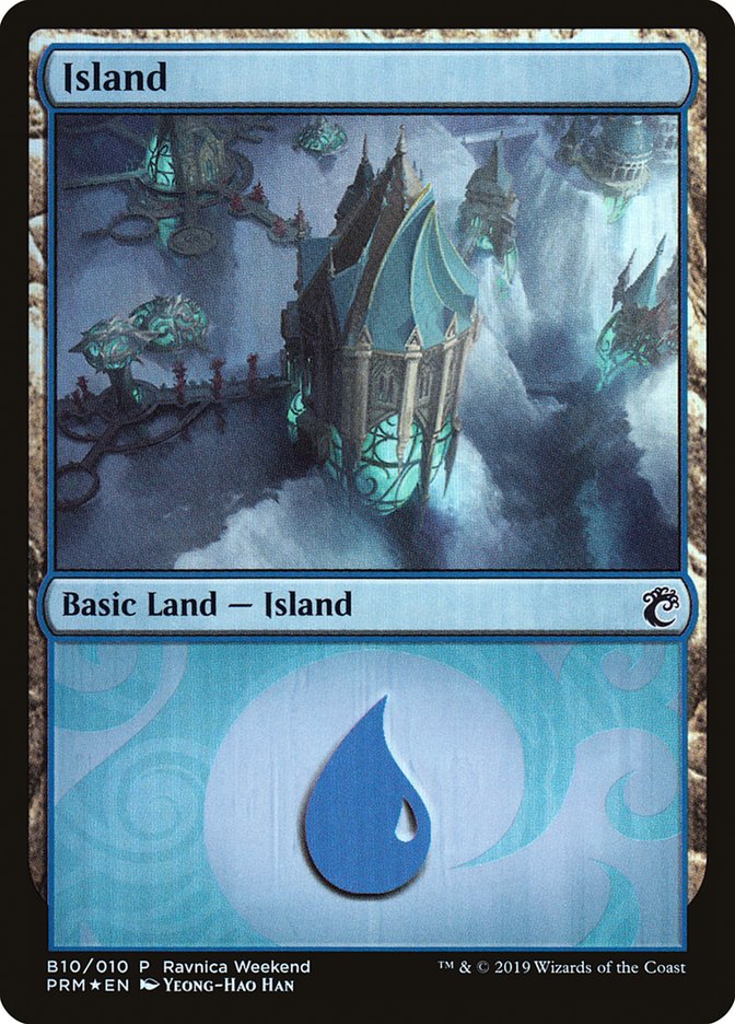 Island (B10) [Ravnica Allegiance Guild Kit] | Devastation Store