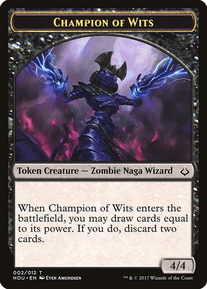 Champion of Wits [Hour of Devastation Tokens] - Devastation Store | Devastation Store