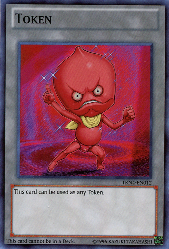 Ojama Token (Red) [TKN4-EN012] Super Rare | Devastation Store