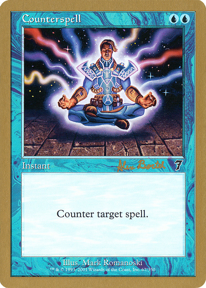 Counterspell (Alex Borteh) (7ED) [World Championship Decks 2001] | Devastation Store