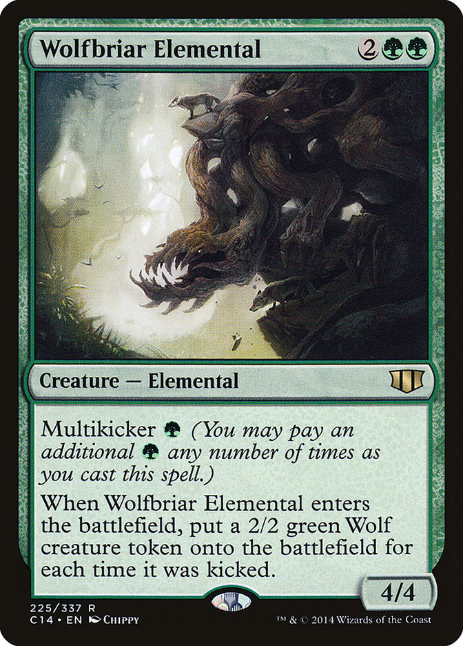 Wolfbriar Elemental [Commander 2014] - Devastation Store | Devastation Store