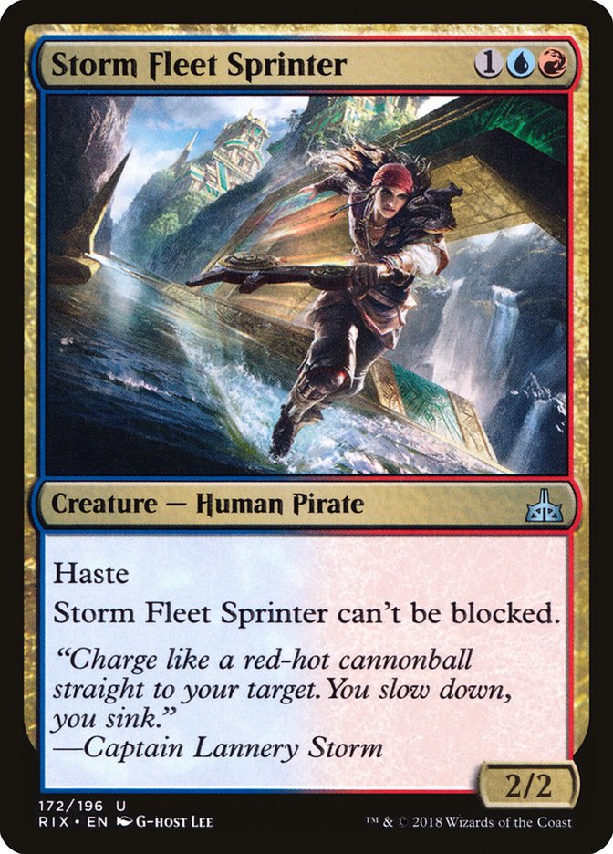 Storm Fleet Sprinter [Rivals of Ixalan] - Devastation Store | Devastation Store
