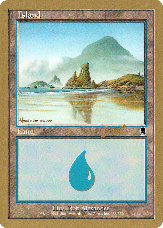 Island (cr338) (Carlos Romao) [World Championship Decks 2002] | Devastation Store