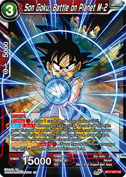 Son Goku, Battle on Planet M-2 (BT17-007) [Ultimate Squad] | Devastation Store