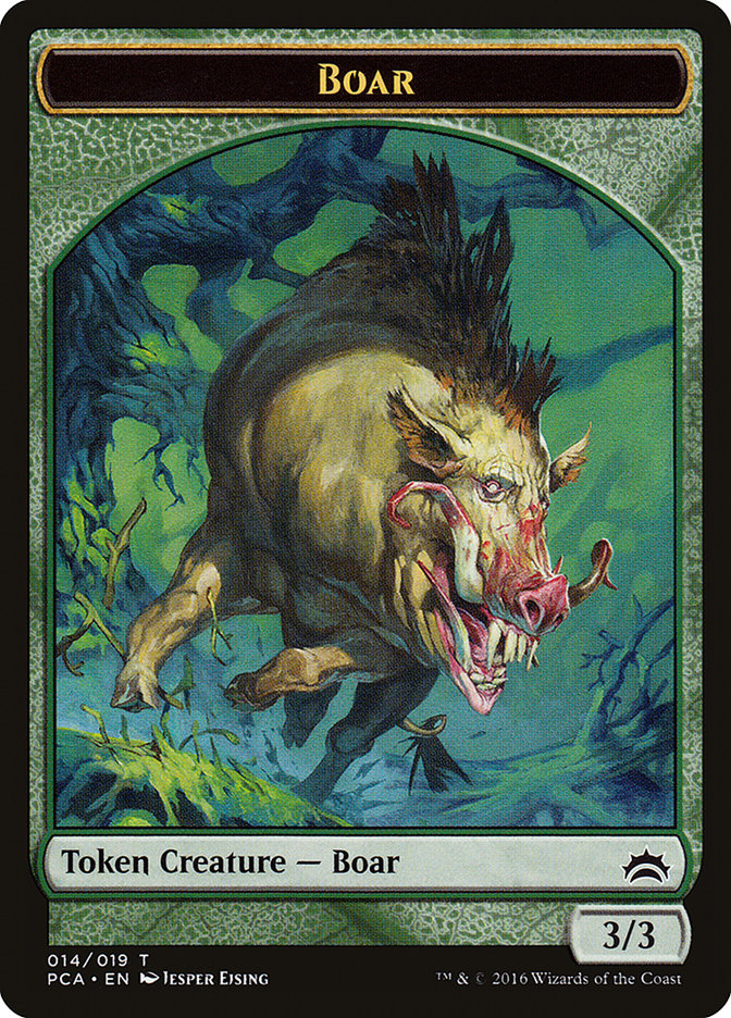 Boar [Planechase Anthology Tokens] | Devastation Store
