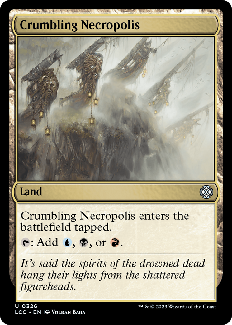 Crumbling Necropolis [The Lost Caverns of Ixalan Commander] | Devastation Store