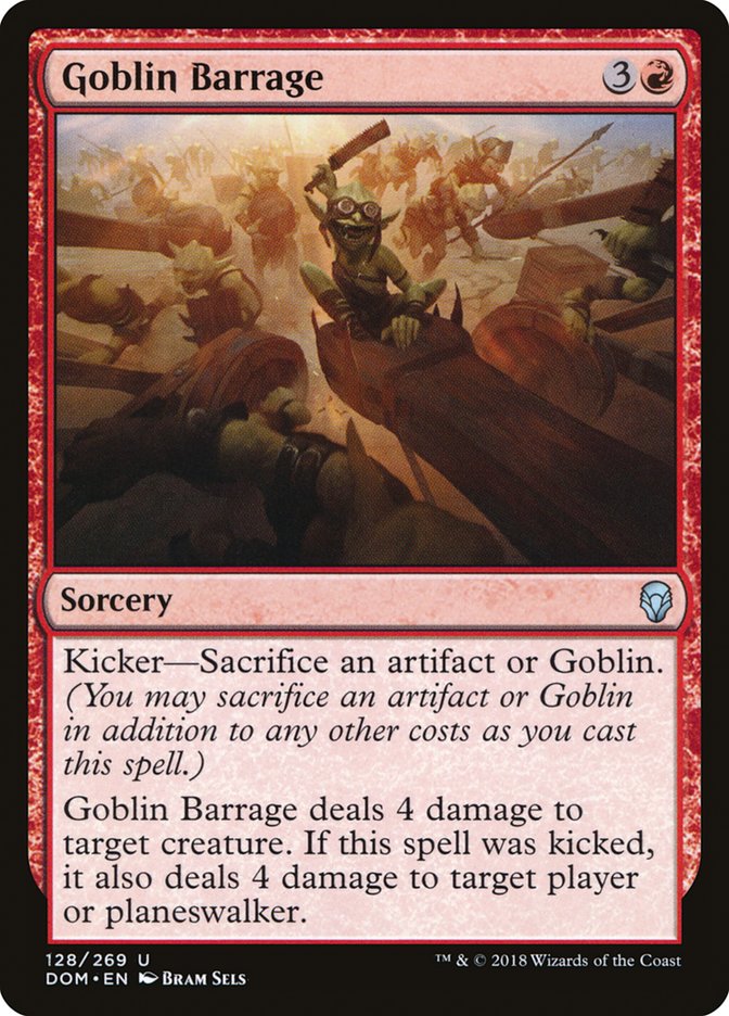 Goblin Barrage [Dominaria] - Devastation Store | Devastation Store