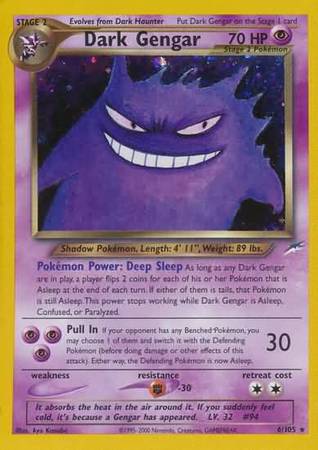 Dark Gengar (6/105) [Neo Destiny Unlimited] | Devastation Store