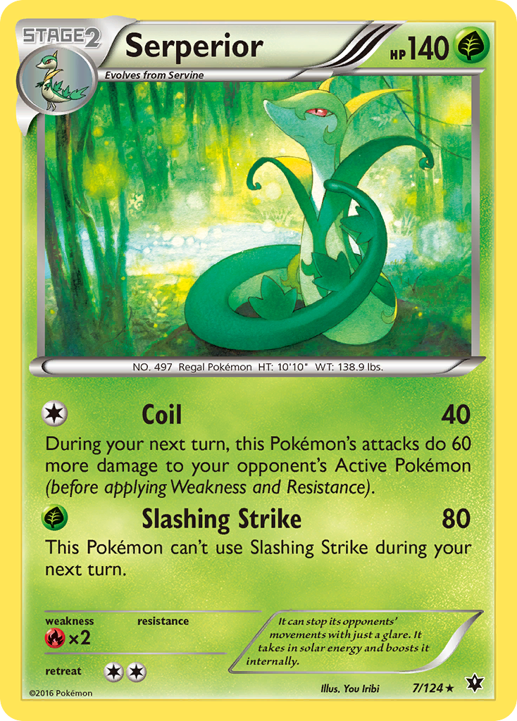 Serperior (7/124) [XY: Fates Collide] | Devastation Store