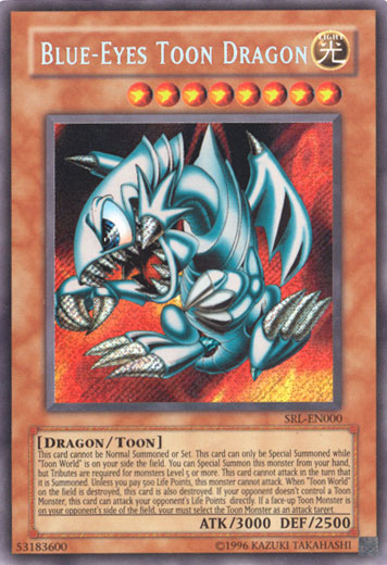 Blue-Eyes Toon Dragon [SRL-EN000] Secret Rare | Devastation Store