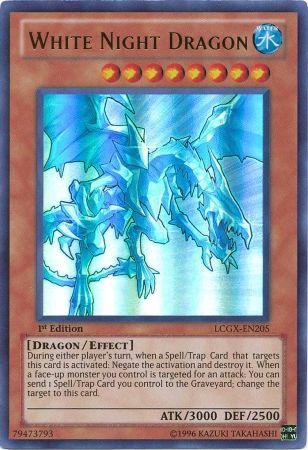 White Night Dragon [LCGX-EN205] Ultra Rare | Devastation Store