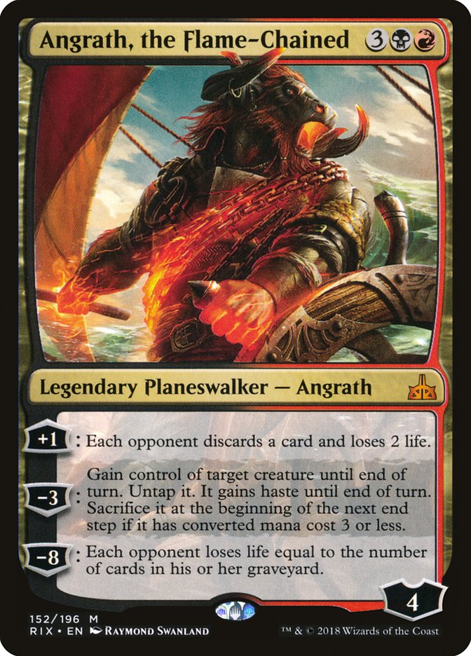 Angrath, the Flame-Chained [Rivals of Ixalan] | Devastation Store