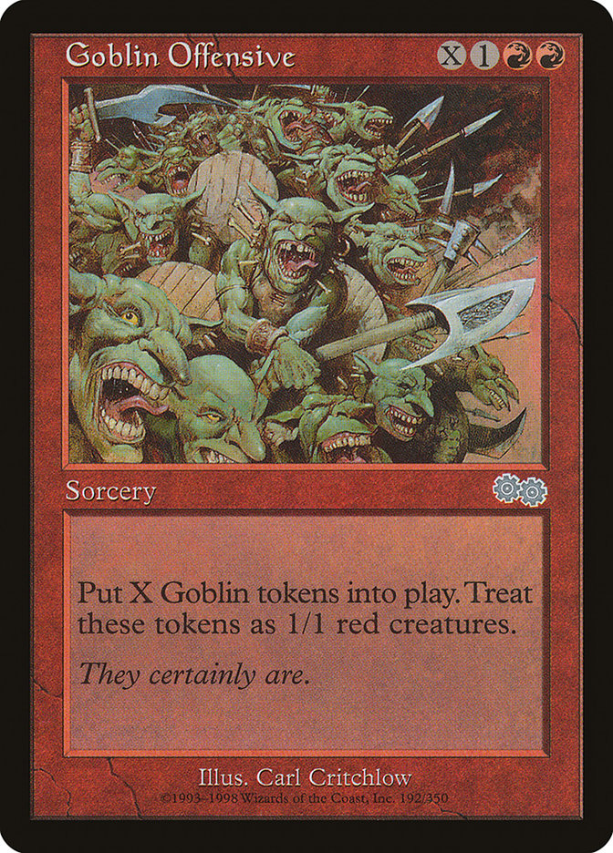 Goblin Offensive [Urza's Saga] | Devastation Store