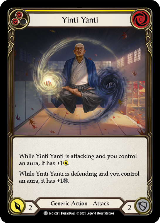 Yinti Yanti (Yellow) (Rainbow Foil) [MON291-RF] 1st Edition Rainbow Foil - Devastation Store | Devastation Store