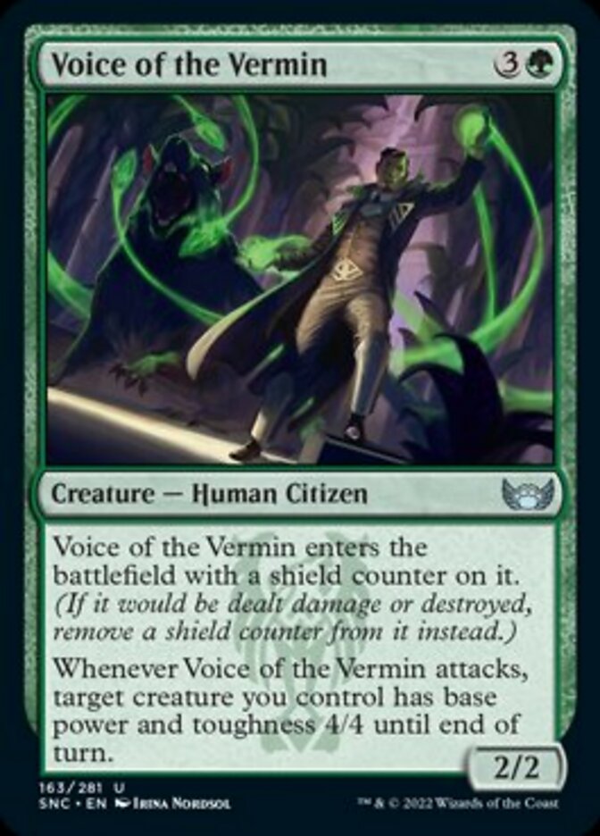 Voice of the Vermin [Streets of New Capenna] | Devastation Store