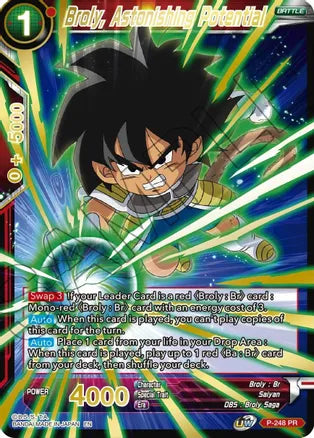 Broly, Astonishing Potential (Gold Stamped) [P-248] | Devastation Store