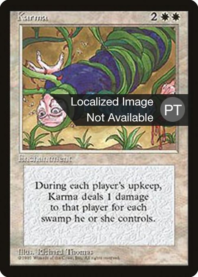 Karma [Fourth Edition (Foreign Black Border)] | Devastation Store