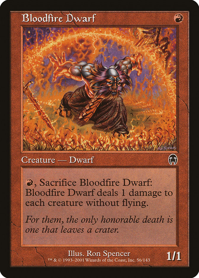 Bloodfire Dwarf [Apocalypse] - Devastation Store | Devastation Store