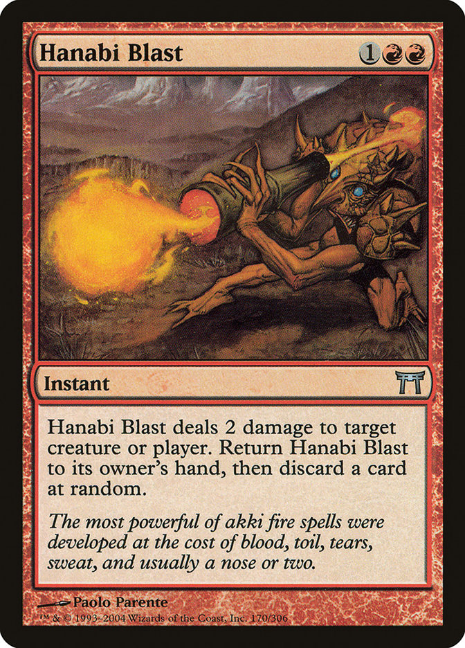 Hanabi Blast [Champions of Kamigawa] - Devastation Store | Devastation Store