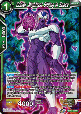 Cooler, Mightiest Sibling in Space (BT17-069) [Ultimate Squad] | Devastation Store