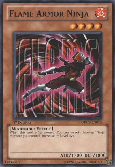 Flame Armor Ninja [ORCS-EN013] Common | Devastation Store