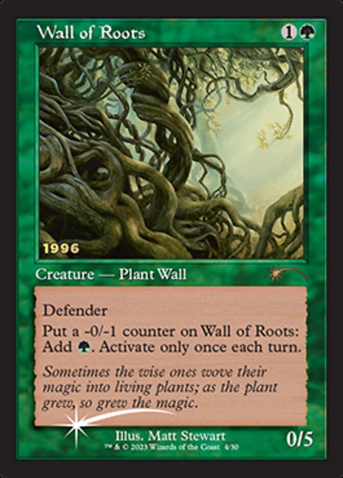 Wall of Roots [30th Anniversary Promos] | Devastation Store