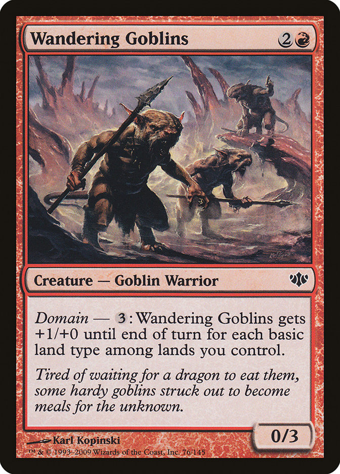 Wandering Goblins [Conflux] - Devastation Store | Devastation Store