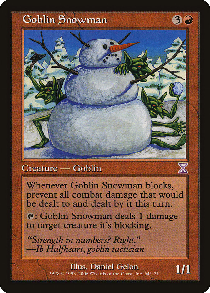 Goblin Snowman [Time Spiral Timeshifted] - Devastation Store | Devastation Store