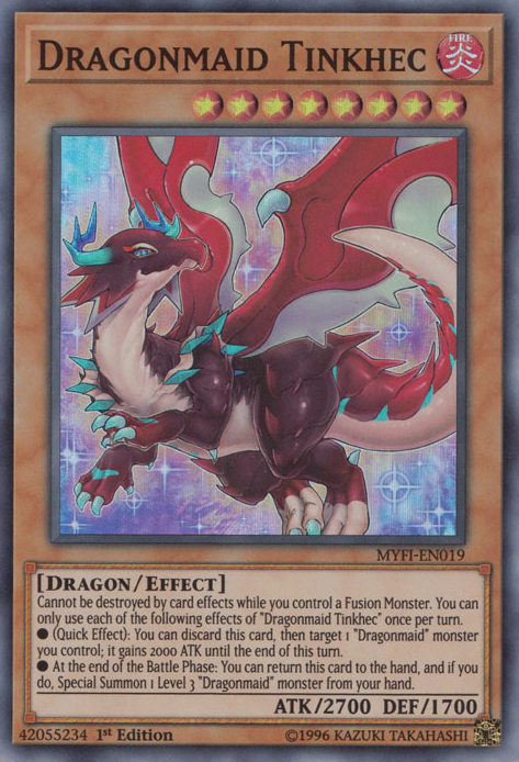 Dragonmaid Tinkhec [MYFI-EN019] Super Rare | Devastation Store