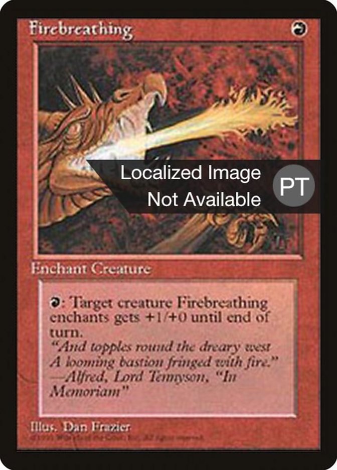 Firebreathing [Fourth Edition (Foreign Black Border)] | Devastation Store