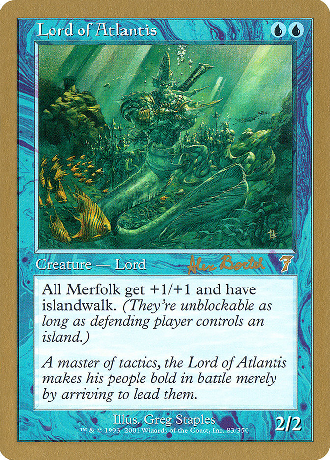 Lord of Atlantis (Alex Borteh) [World Championship Decks 2001] | Devastation Store