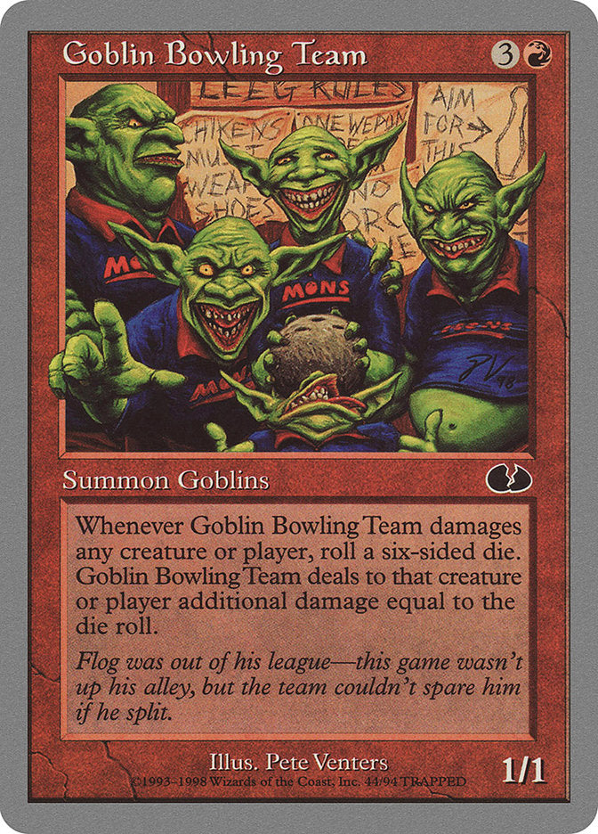 Goblin Bowling Team [Unglued] - Devastation Store | Devastation Store