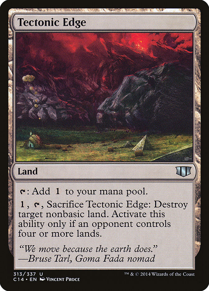 Tectonic Edge [Commander 2014] | Devastation Store