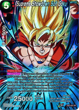 Supreme Showdown Son Goku [TB2-002] | Devastation Store