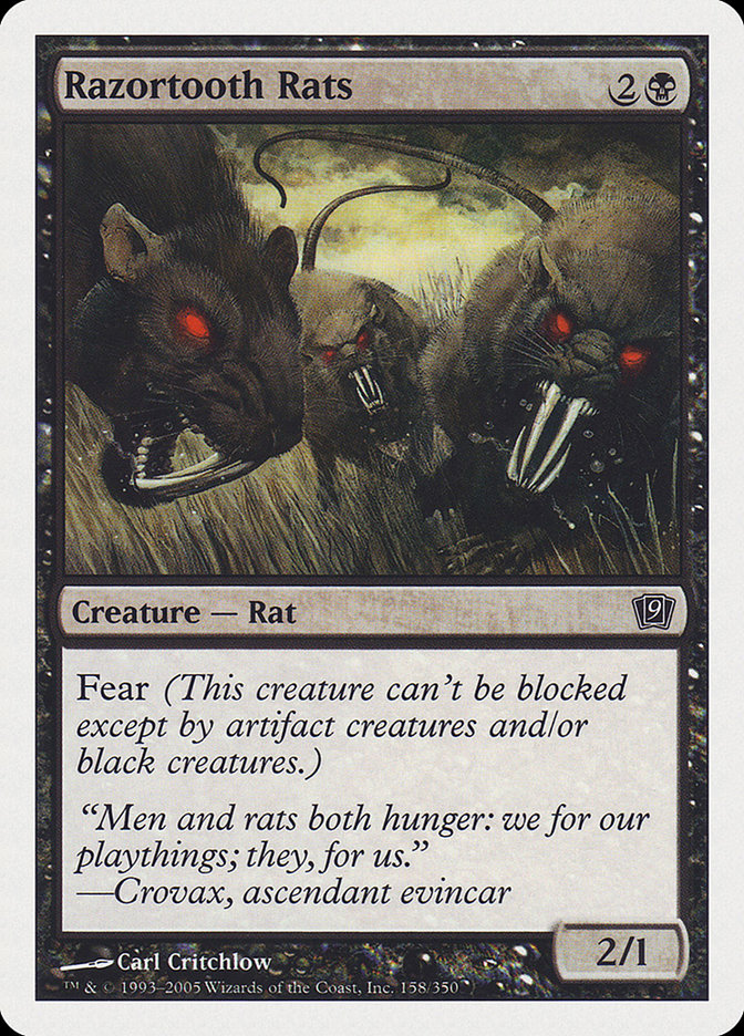 Razortooth Rats [Ninth Edition] | Devastation Store