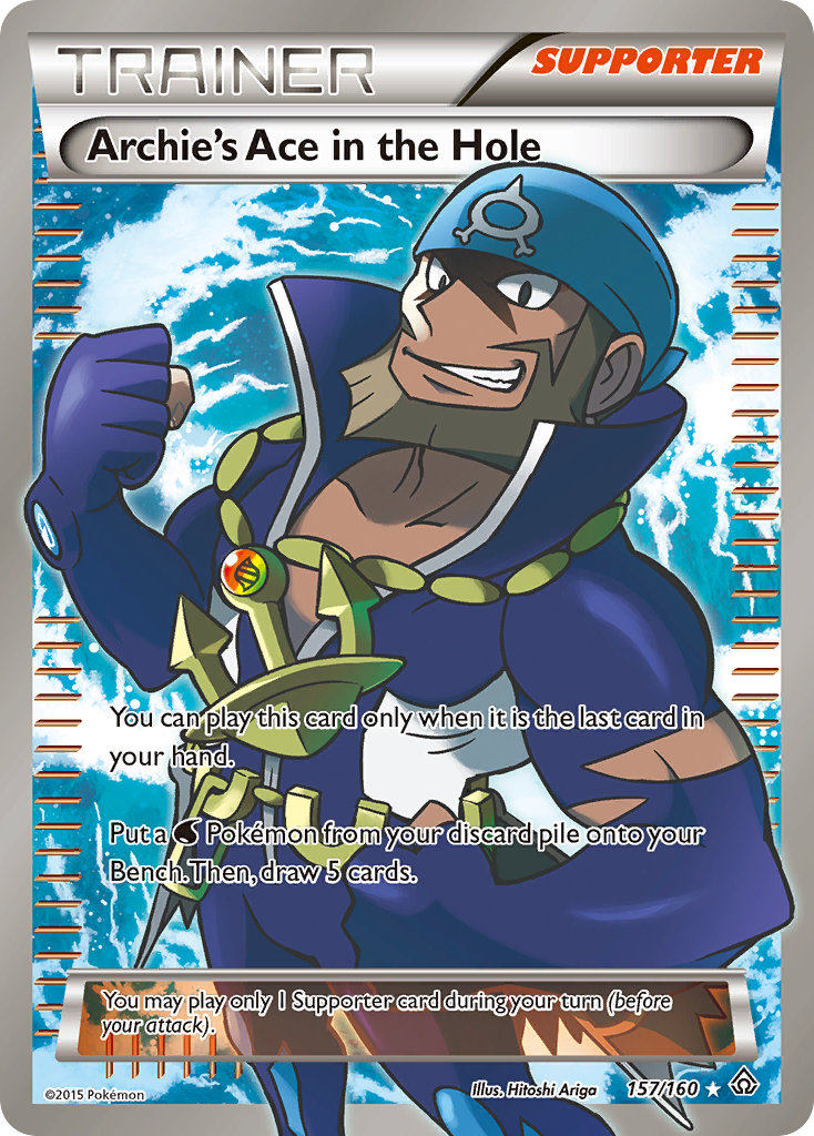 Archie's Ace in the Hole (157/160) [XY: Primal Clash] | Devastation Store