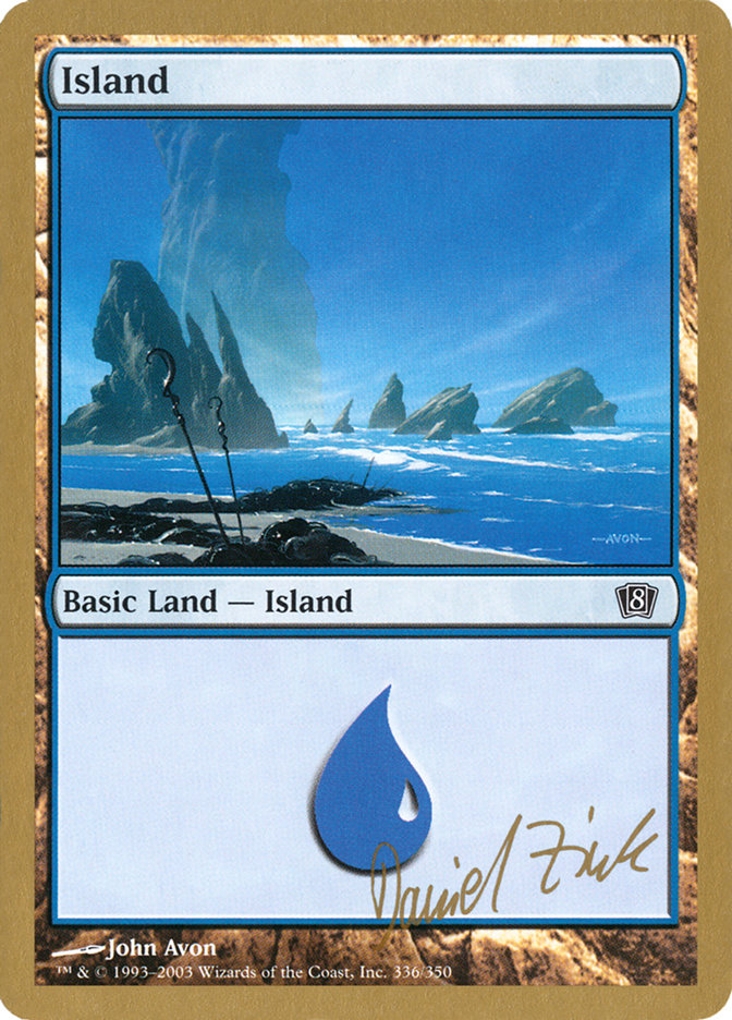 Island (dz336) (Daniel Zink) [World Championship Decks 2003] | Devastation Store