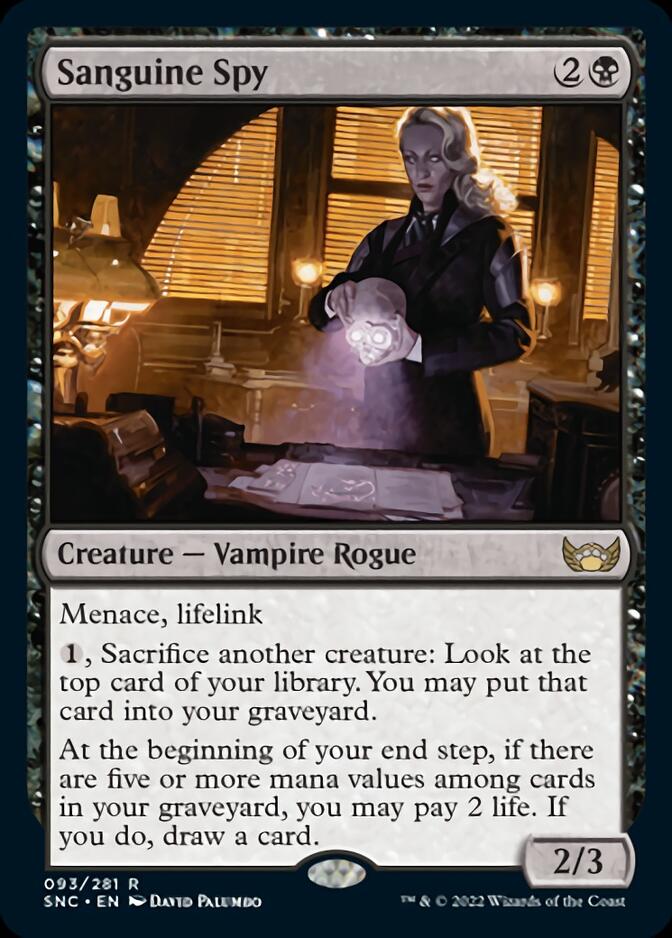 Sanguine Spy [Streets of New Capenna] | Devastation Store