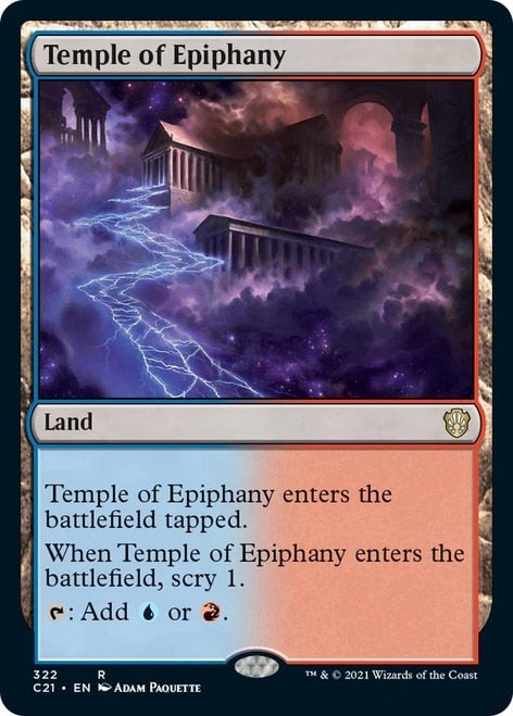 Temple of Epiphany [Commander 2021] | Devastation Store