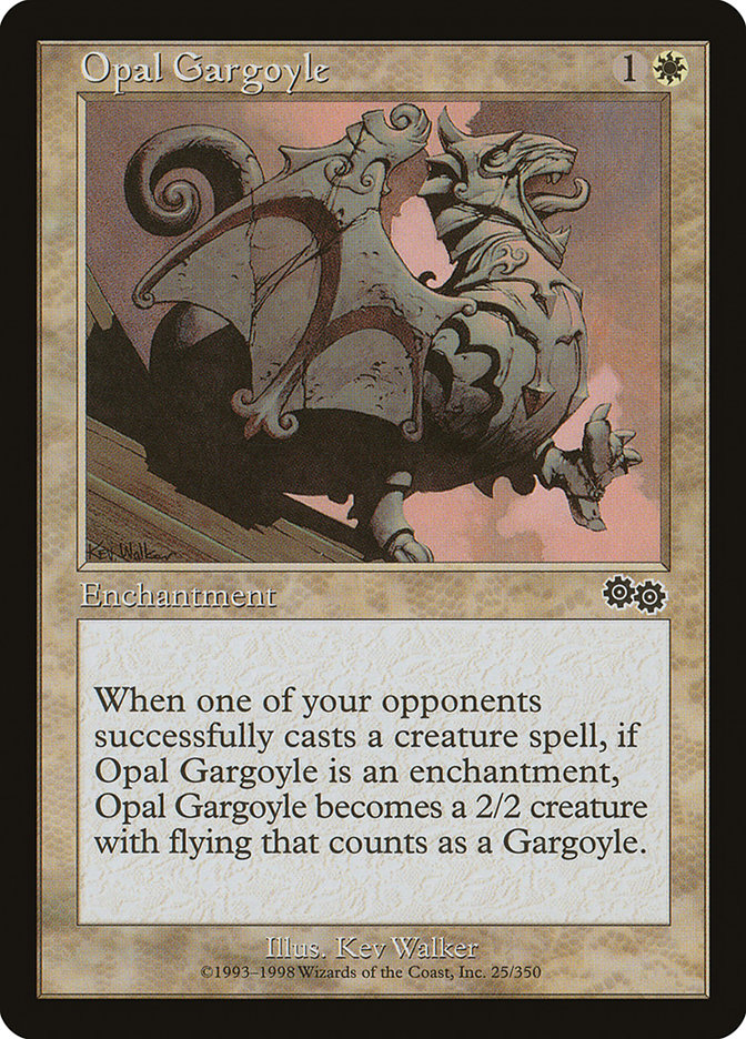 Opal Gargoyle [Urza's Saga] | Devastation Store