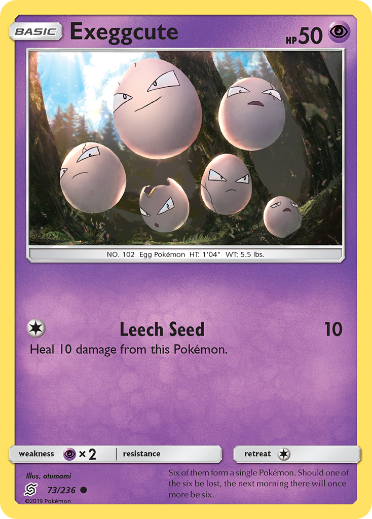 Exeggcute (73/236) [Sun & Moon: Unified Minds] | Devastation Store