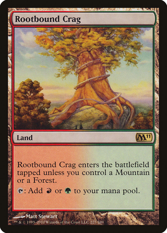 Rootbound Crag [Magic 2011] | Devastation Store