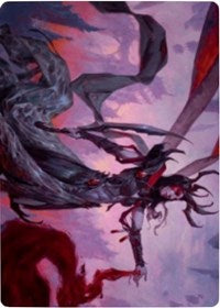 Drana, the Last Bloodchief Art Card [Zendikar Rising Art Series] | Devastation Store