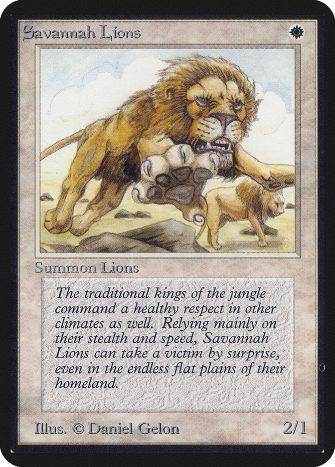 Savannah Lions [Limited Edition Alpha] | Devastation Store
